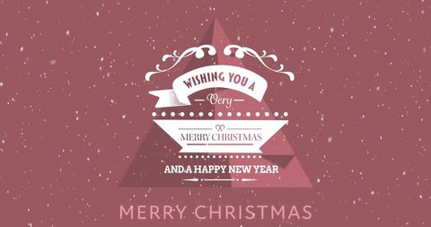 Festive Christmas Greeting with Decorative Text Design - Download Free Stock Images Pikwizard.com