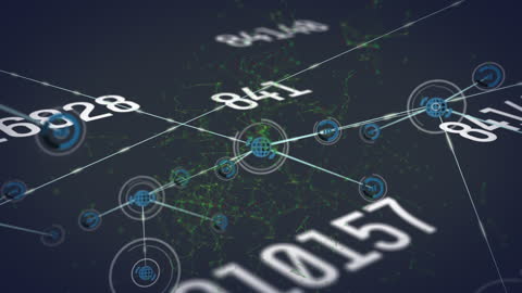 Dynamic Digital Network with Floating Numbers