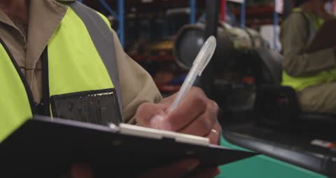 Warehouse Worker Dispatcher Documents Inventory