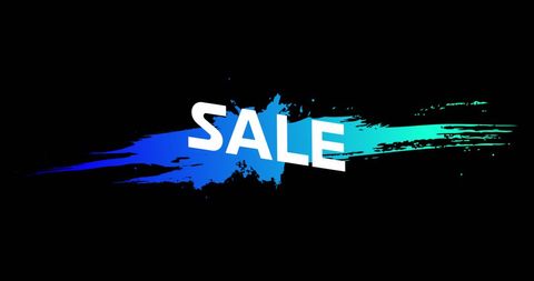 Vibrant Retro Sale Banner with Colorful Paint Splash - Download Free Stock Images Pikwizard.com