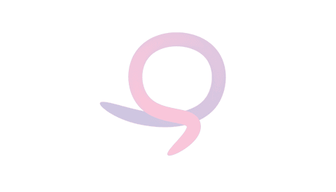 digital illustration of pastel pink looping shape on transparent background - Download Free Stock Videos Pikwizard.com