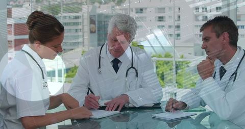 Medical Team Planning with Digital Interface Overlay