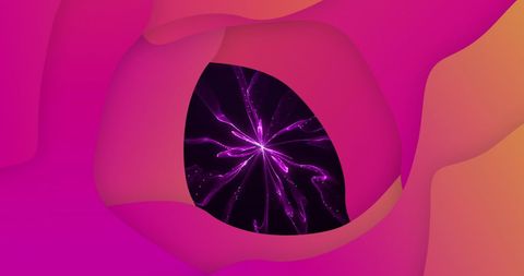 Vibrant Abstract Waveforms with Electric Core