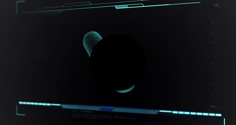 Futuristic Data Interface with Biological Elements