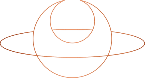 geometric ringed planet on transparent background - Download Free Stock Videos Pikwizard.com