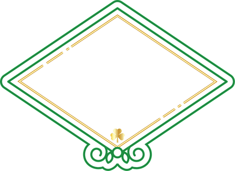 intricate diamond shape gold green design on transparent background - Download Free Stock Videos Pikwizard.com