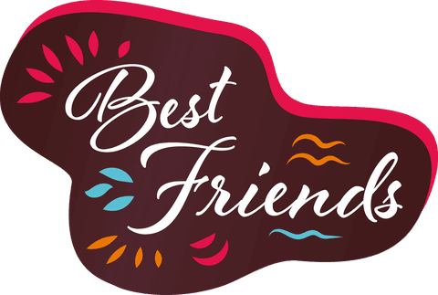 Transparent Illustration Celebrating Best Friends Relationship - Download Free Stock Videos Pikwizard.com