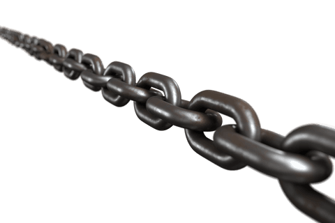 long weathered metallic chain with transparent background - Download Free Stock Videos Pikwizard.com