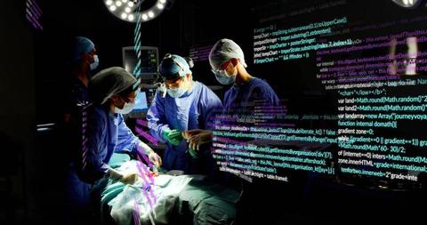 Digital Data Overlays in Modern Surgical Operation - Download Free Stock Images Pikwizard.com