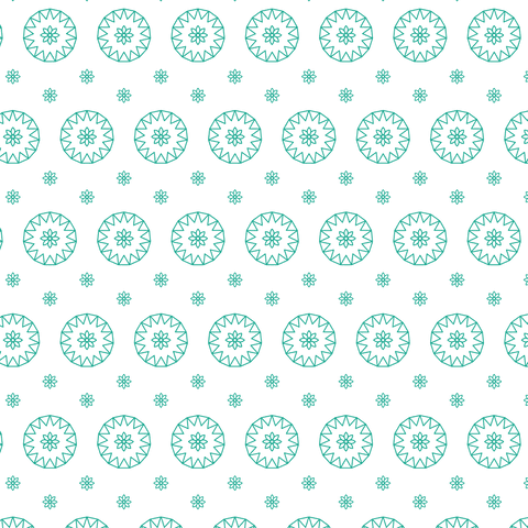 seamless green geometric mandala pattern on transparent background - Download Free Stock Videos Pikwizard.com