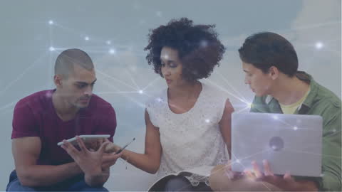 Collaborative Digital Network among Diverse Office Workers