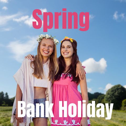 friends celebrating spring bank holiday outdoors - Download Free Stock Templates Pikwizard.com