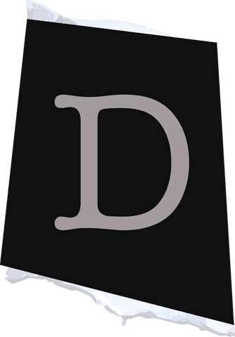 grey letter d on black panel with transparent background - Download Free Stock Videos Pikwizard.com