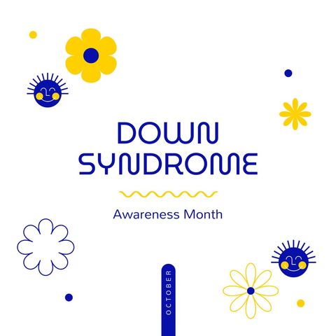 down syndrome awareness month celebration in october - Download Free Stock Templates Pikwizard.com