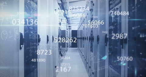 Digital Data and Mathematics in Modern Server Room