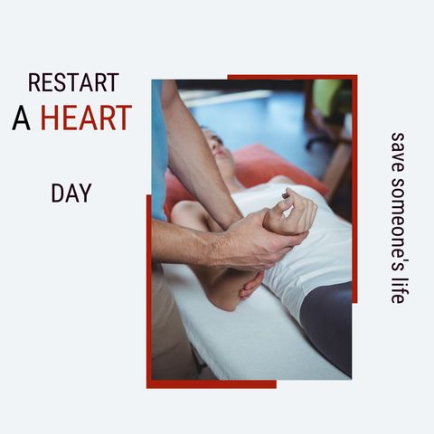 restart a heart day promotion graphic - Download Free Stock Templates Pikwizard.com