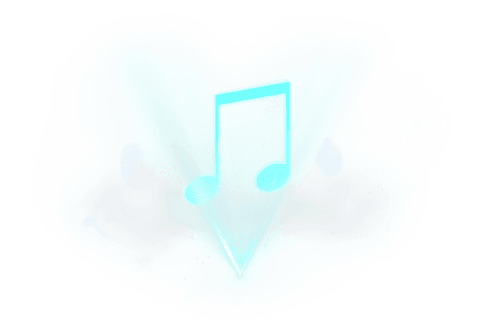 digital musical note symbol on transparent background - Download Free Stock Videos Pikwizard.com