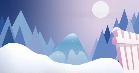 Tranquil Winter Mountain Landscape under Twilight Sky - Download Free Stock Images Pikwizard.com