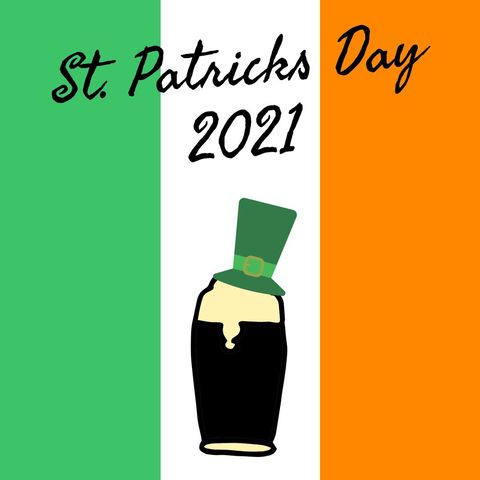 st. patrick's day 2021 design with leprechaun hat and irish colors - Download Free Stock Templates Pikwizard.com