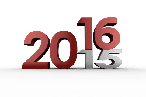 Digital 2016 and 2015 Numbers on Transparent Background - Download Free Stock Videos Pikwizard.com