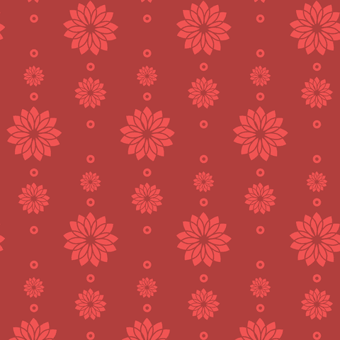 seamless red floral pattern on transparent background graphic design - Download Free Stock Videos Pikwizard.com