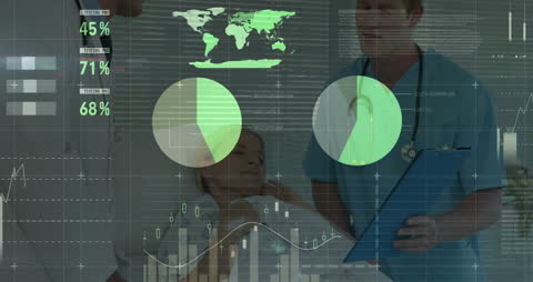 Digital Medical Analysis with Financial Data Overlay