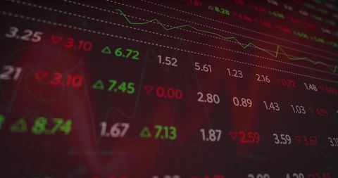 Digital Financial Data and Global Market Trends - Download Free Stock Images Pikwizard.com