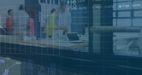 Dynamic Financial Data Animation With Business Team