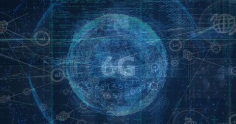 Digital Network and 6G Technology Concept Art - Download Free Stock Images Pikwizard.com