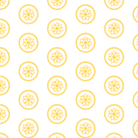 Seamless Yellow Floral Shapes Pattern on Transparent Background - Download Free Stock Videos Pikwizard.com