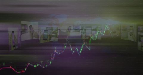 Digital Financial Data Processing on Multiple Screens