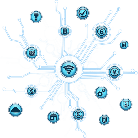 Transparent WiFi Network Connections Technology Background Vector - Download Free Stock Videos Pikwizard.com