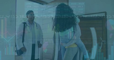 Doctor Visiting Home for Family Health Checkup