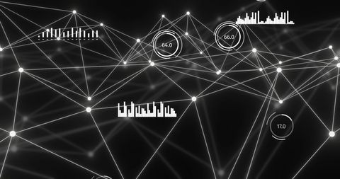 digital network of data connections and analysis symbols - Download Free Stock Images Pikwizard.com