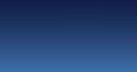 Abstract red technology shapes on gradient blue