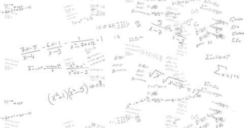 floating mathematical equations on abstract white background - Download Free Stock Images Pikwizard.com