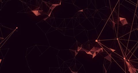 Abstract Network Connections in Dynamic Motion - Download Free Stock Images Pikwizard.com