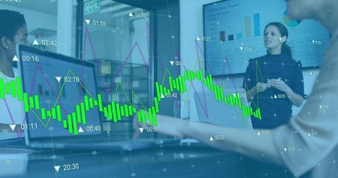 Global business analysis with data interface and diverse team