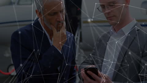 Digital Data Overlay on Business Collaboration Scene