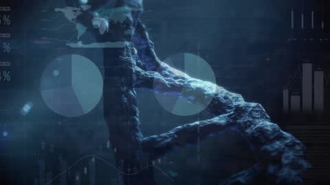 Digital DNA Strand Spinning on High-Tech Data Matrix