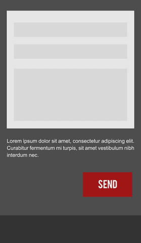 transparent digital form with send button on smartphone screen - Download Free Stock Videos Pikwizard.com