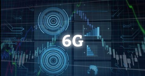 Conceptual Illustration of 6G Technology and Networking - Download Free Stock Images Pikwizard.com