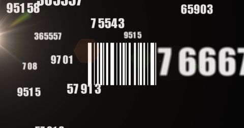Barcode Over Digital Data Representation Abstract Background - Download Free Stock Images Pikwizard.com
