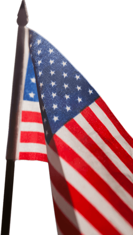 transparent close-up of american flag waving in sunlight - Download Free Stock Videos Pikwizard.com