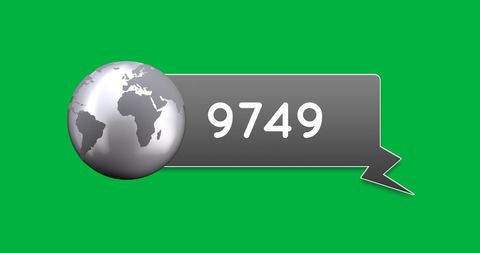Global Notifications Icon with a Social Media Count