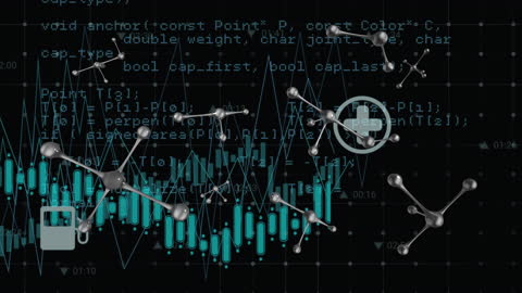 Innovative Molecular Structures in Digital Data Analysis