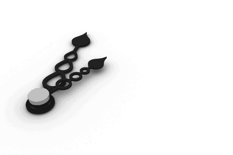 abstract black clock hands on transparent background - Download Free Stock Videos Pikwizard.com