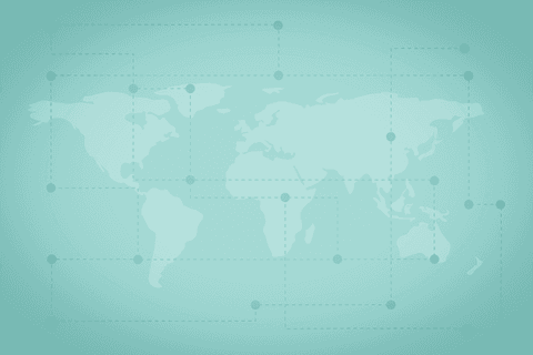 Transparent World Map with Digital Connectivity Points - Download Free Stock Videos Pikwizard.com