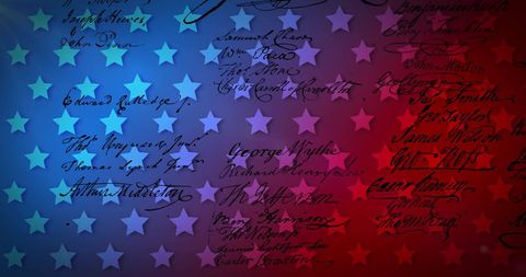 patriotic stars and historical script background - Download Free Stock Images Pikwizard.com