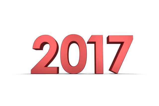 2017 Year in Red Text over Transparent Background - Download Free Stock Videos Pikwizard.com